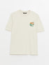 LC Waikiki Crew Neck Short Sleeve Printed Combed Cotton Men's T-shirt